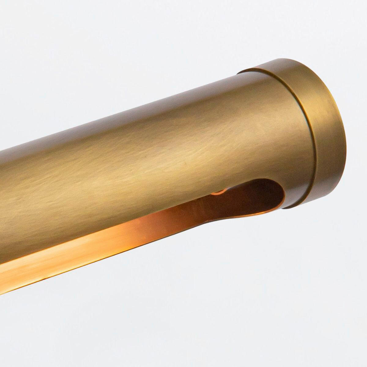 WANDLEUCHTE    - Messingfarben, KONVENTIONELL, Metall (23,2/50,8/19,8cm) - Elstead Lighting