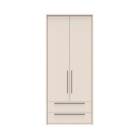 ORMAR SA KLASIČNIM VRATIMA kašmir  97/226/60 cm  - kašmir, Dizajnerski, metal/pločasti materijal (97/226/60cm)