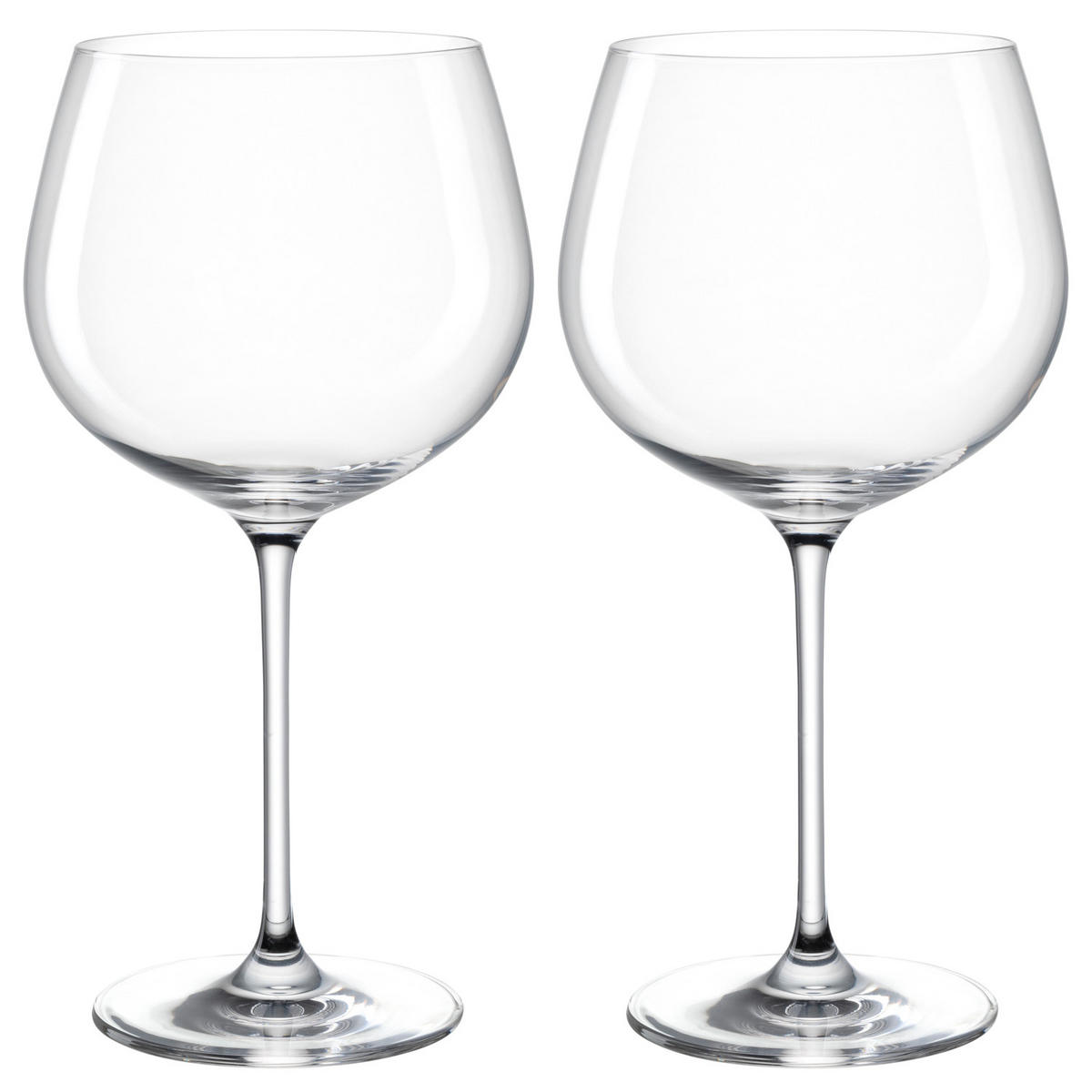 GLÄSERSET 8-teilig  - Klar, Design, Glas - Leonardo