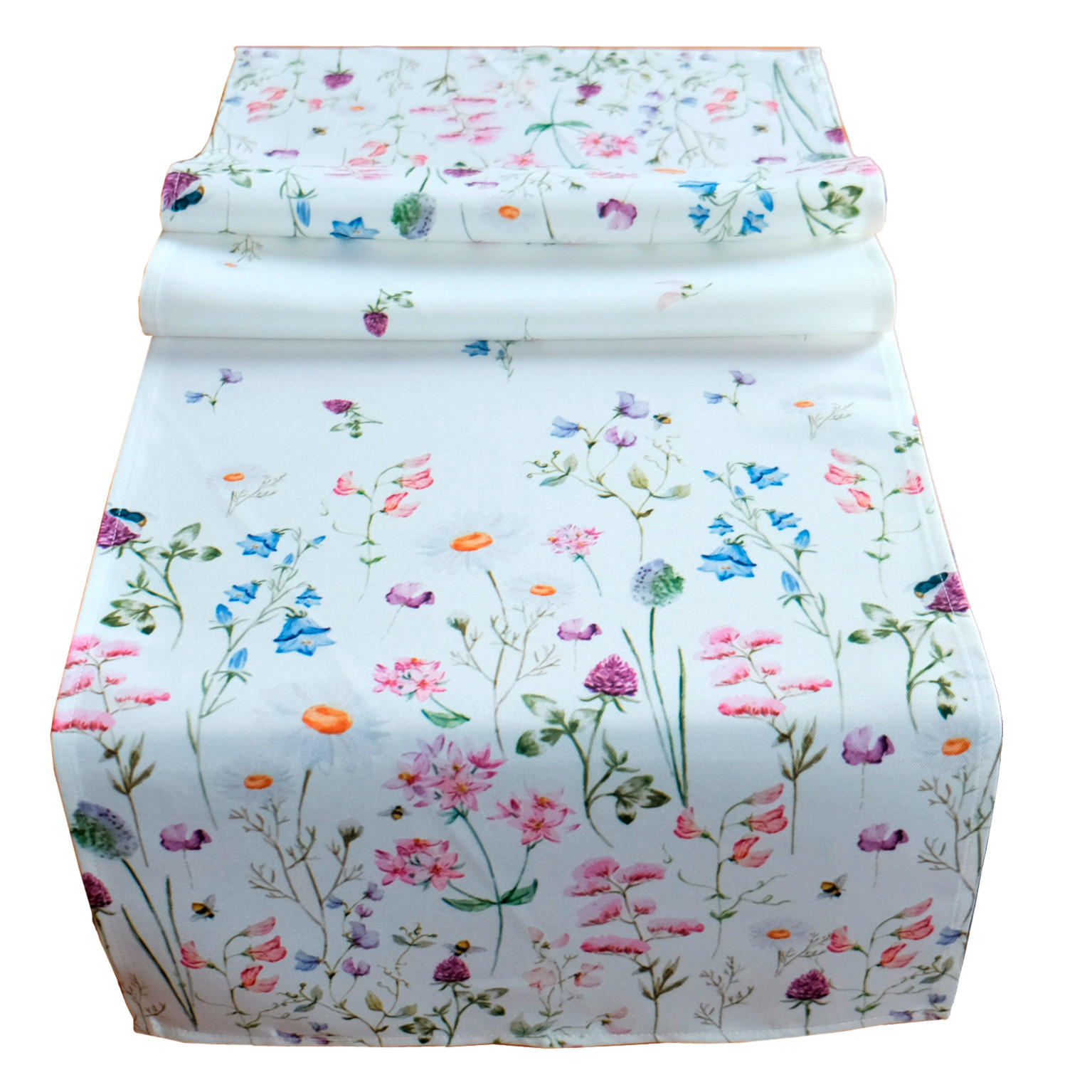 ÚZKY OBRUS, 40/140 cm, viacfarebná - viacfarebná, Basics, textil (40/140cm) - Esposa