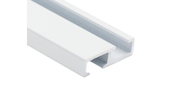 VORHANGSCHIENE - Weiß, Basics, Metall (150cm) - Homeware