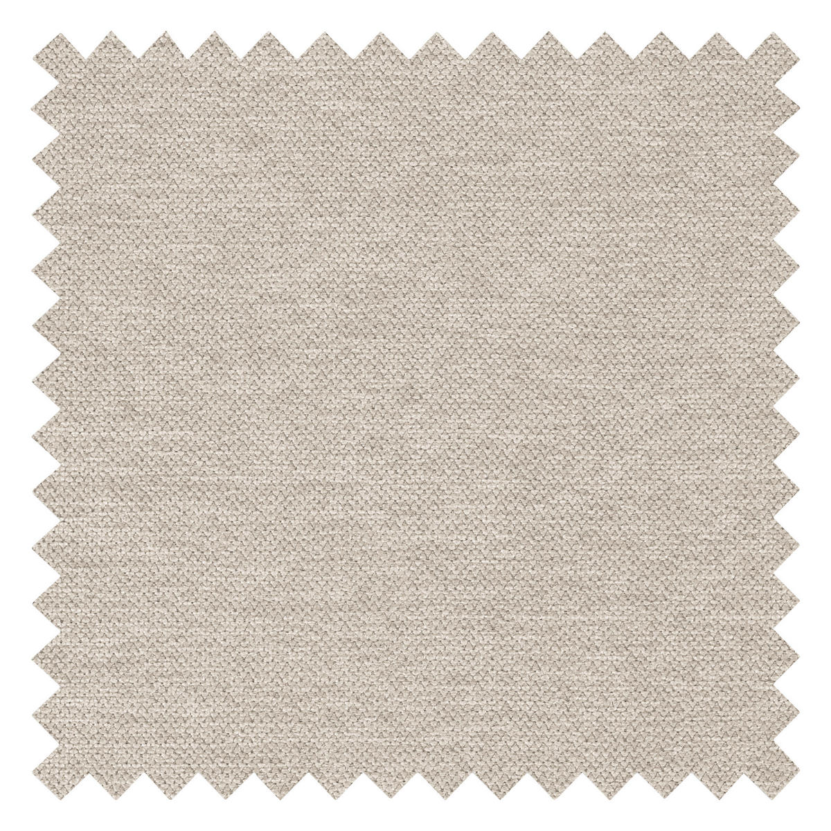 ECKSOFA in Webstoff Beige  - Beige/Schwarz, Design, Textil/Metall (170/275cm) - Trendmanufaktur