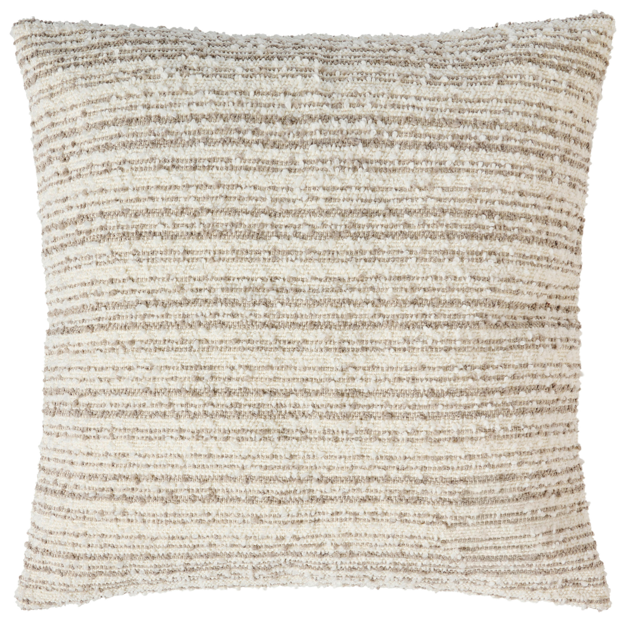 ZIERKISSEN  45/45 cm   - Weiß/Grau, KONVENTIONELL, Textil (45/45cm) - Novel