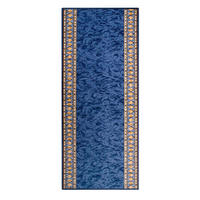 FLACHWEBETEPPICH 80/150 cm FD Blau  - Blau, KONVENTIONELL, Kunststoff/Textil (80/150cm)