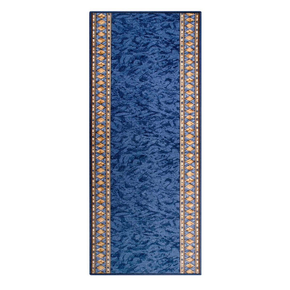 FLACHWEBETEPPICH 80/150 cm FD Blau  - Blau, KONVENTIONELL, Kunststoff/Textil (80/150cm)