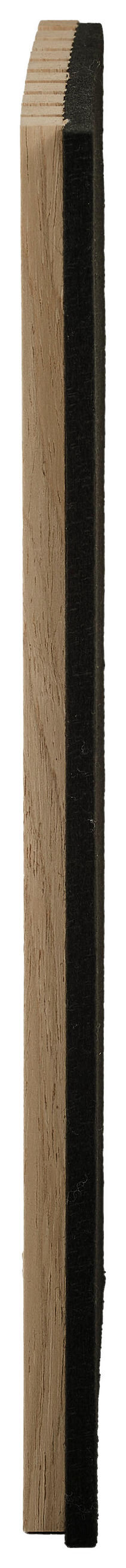 WANDPANEEL Beige  - Beige, Design, Holzwerkstoff/Kunststoff (41/41/2,1cm) - Livetastic
