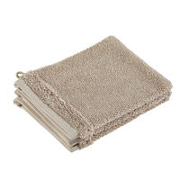 WASCHLAPPEN BONITA Beige 4-teilig  - Beige, Basics, Textil (16/21cm) - Bio:Vio
