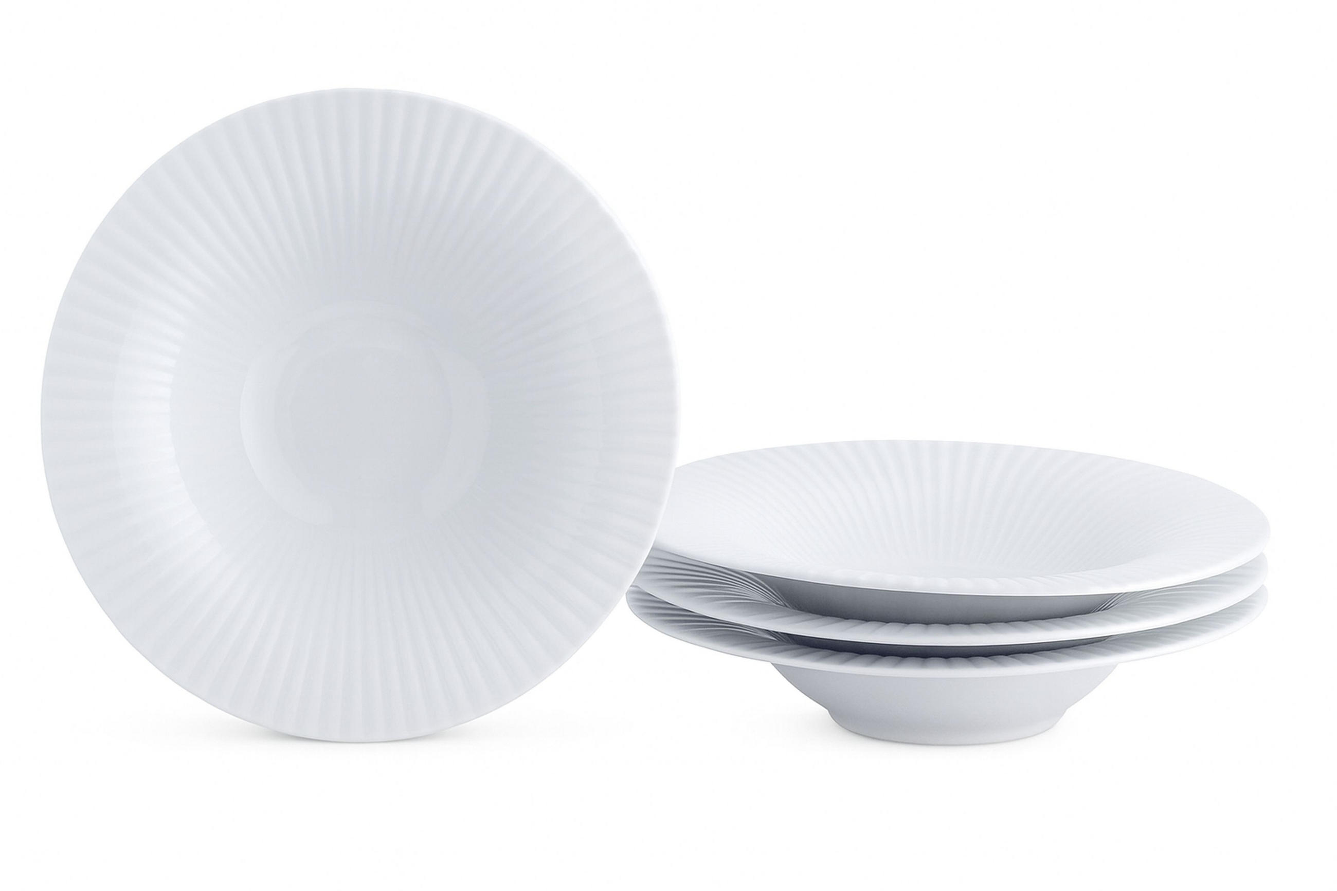 GOURMETTELLER Allegra Weiss    - Weiß, Basics, Keramik (30,5/6,5cm) - Creatable