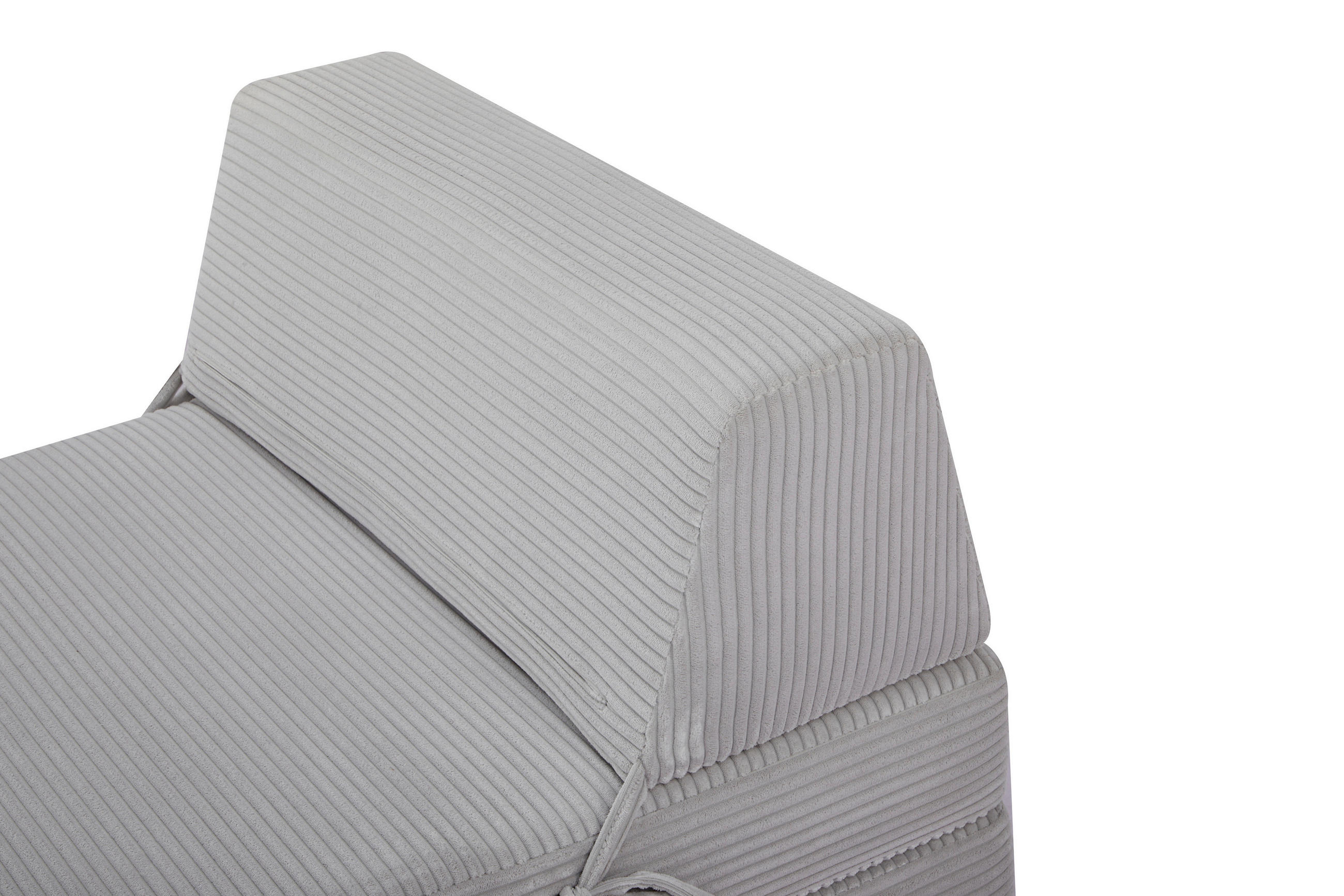 SCHLAFSESSEL in Cord Beige  - Beige, Design, Textil/Metall (75/58/80cm) - Livetastic