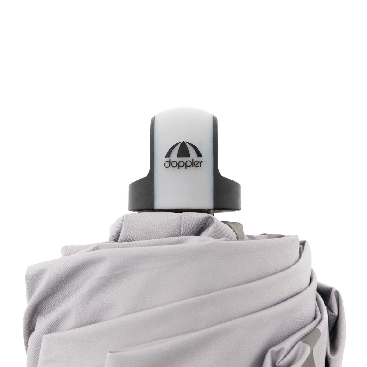 SONNENSCHIRM 156 cm Hellgrau  - Anthrazit/Hellgrau, MODERN, Textil/Metall (156cm) - Doppler