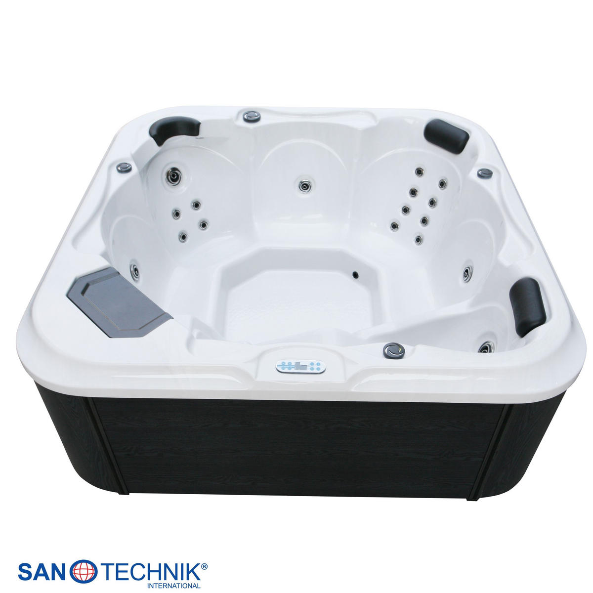 WHIRLPOOL XXL1958  - Schwarz/Weiß, Basics, Kunststoff (210/80/210cm)