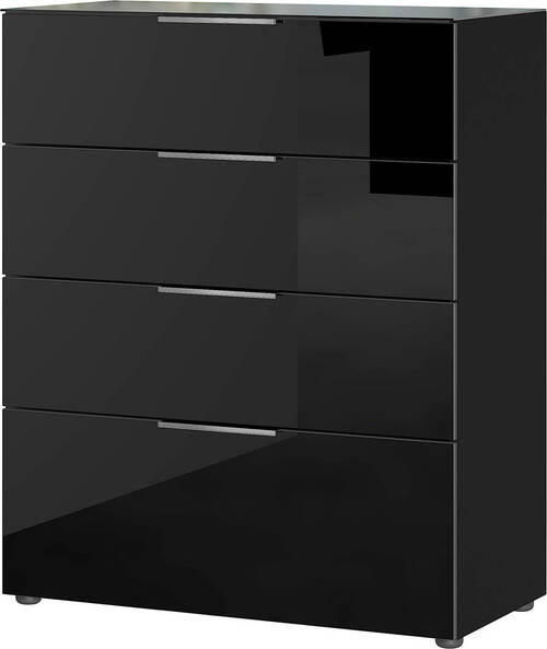 Premium Living KOMODA, čierna, 83/102/42 cm