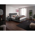 BOXSPRINGBETT 200/220 cm  in Grau  - Schwarz/Grau, KONVENTIONELL, Textil/Metall (200/220cm) - Esposa