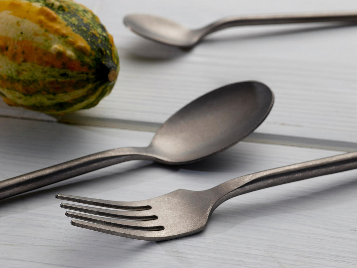 BESTECKSET Malou 16-teilig Chrom-Nickel-Molybdän Stahl  - Silberfarben, Basics, Metall - Echtwerk