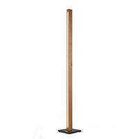 LED-STEHLEUCHTE Lucy 155/20/20 cm  - Eichefarben, Basics, Holz (155/20/20cm) - Ambiente