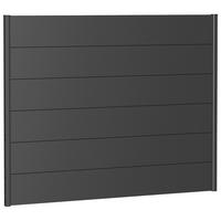 SICHTSCHUTZ - Dunkelgrau, Basics, Metall (180/137/4,4cm) - Biohort