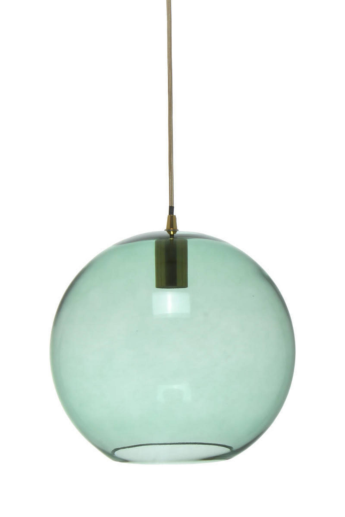 HÄNGELEUCHTE 30/36/30 cm   - Grün, Trend, Glas (30/36/30cm) - Kayoom