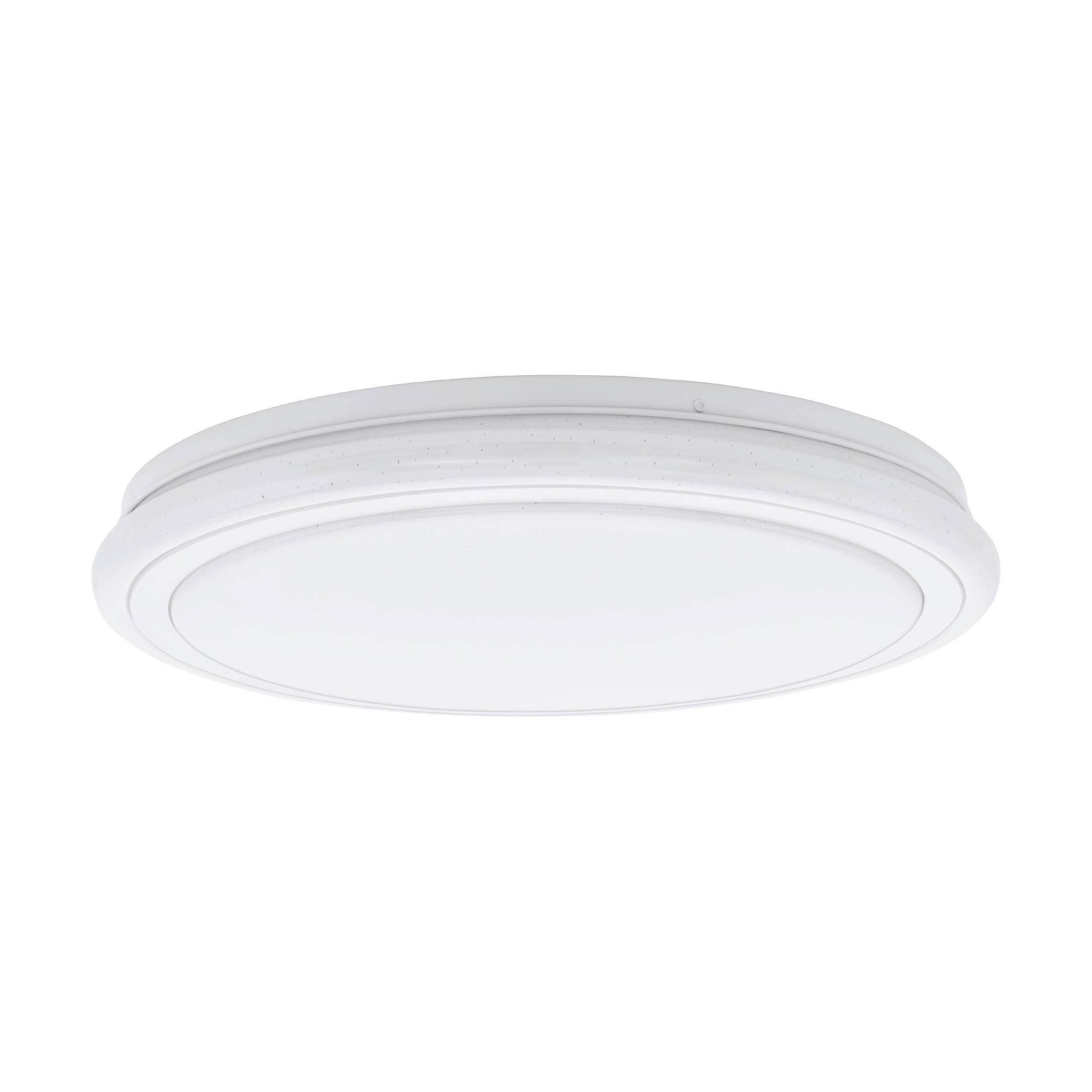 DECKENLEUCHTE 40/7 cm   - Weiß, Basics, Kunststoff/Metall (40/7cm) - Eglo