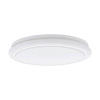 DECKENLEUCHTE 40/7 cm   - Weiß, Basics, Kunststoff/Metall (40/7cm) - Eglo