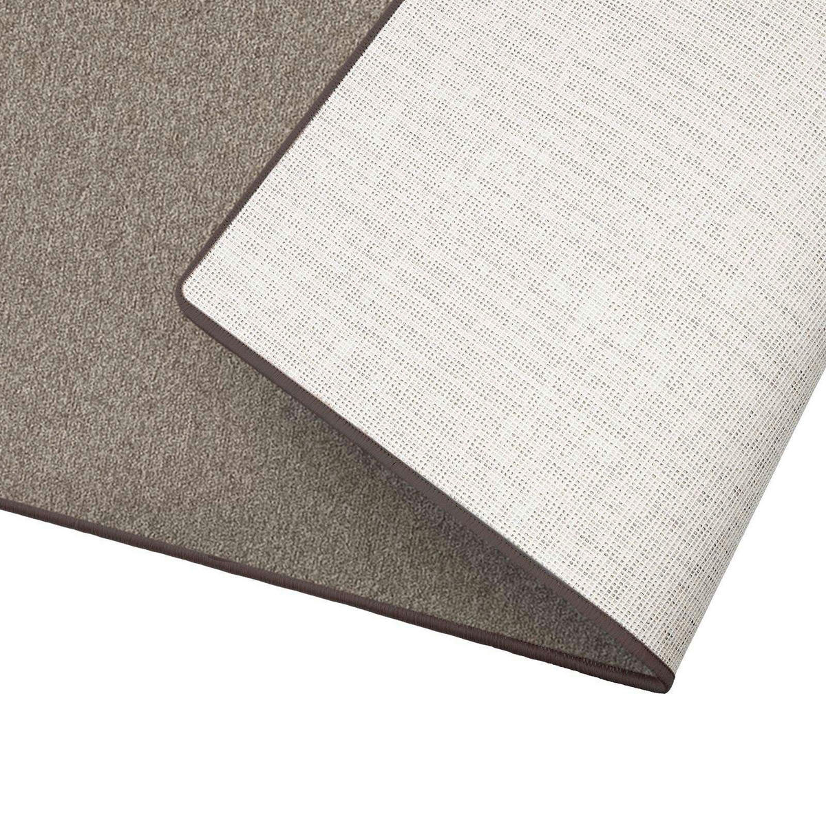 LÄUFER 80/250 cm London  - Braun, Basics, Kunststoff/Textil (80/250cm) - Floordirekt