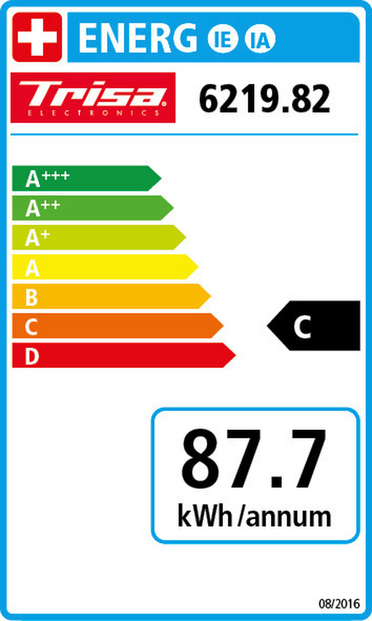 ESPRESSOMASCHINE BARISTA PLUS  - Rot, Konventionell, Metall (28/41/33cm) - Trisa Electronics