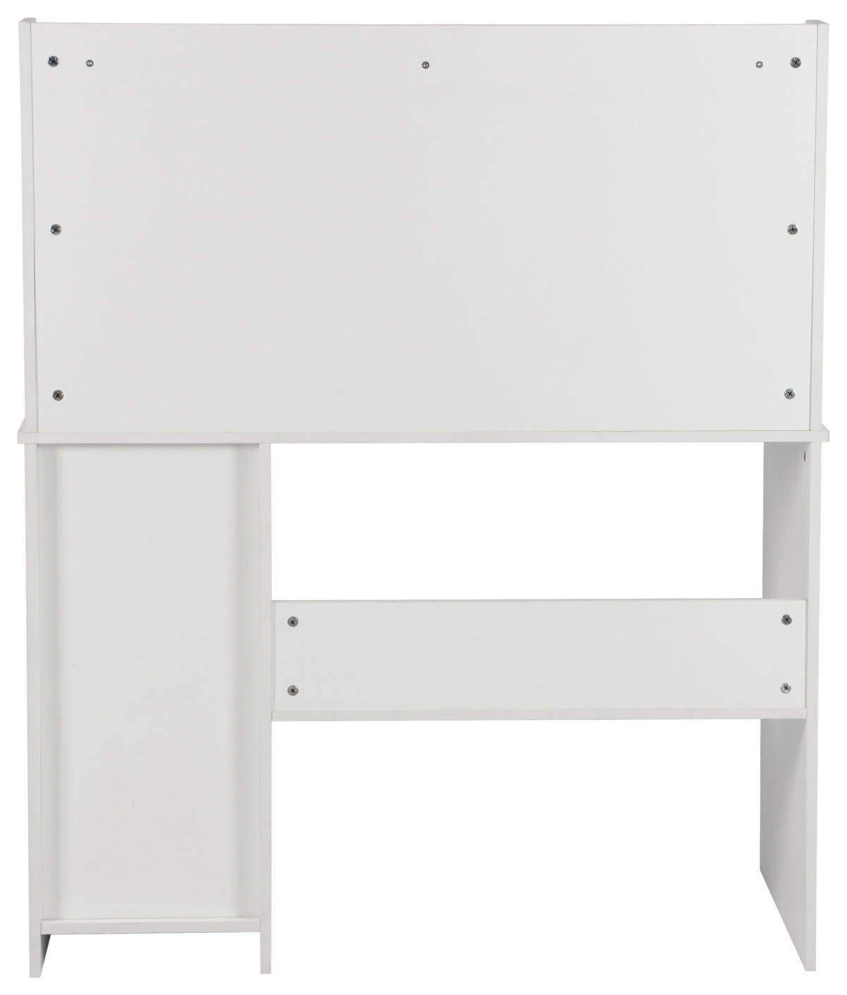 SCHREIBTISCH 110/60/131 cm Weiß  - Weiß, MODERN, Holzwerkstoff (110/60/131cm) - Livetastic