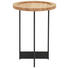 BEISTELLTISCH in Schwarz, Eichefarben - Eichefarben/Schwarz, Design, Holz/Metall (40/57cm) - Novel BEISTELLTISCH in Schwarz, Eichefarben - Eichefarben/Schwarz, Design, Holz/Metall (40/57cm) - Novel