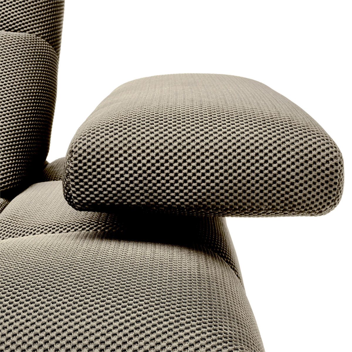 ECKSOFA Struktur Beigebraun  - Beigebraun/Schwarz, Design, Kunststoff/Textil (233/313cm) - Belluti