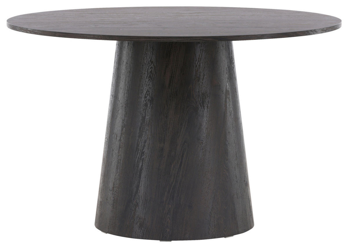 ESSTISCH in Holz 120/120/75 cm  - Schwarz/Braun, Design, Holz (120/120/75cm) - Livetastic