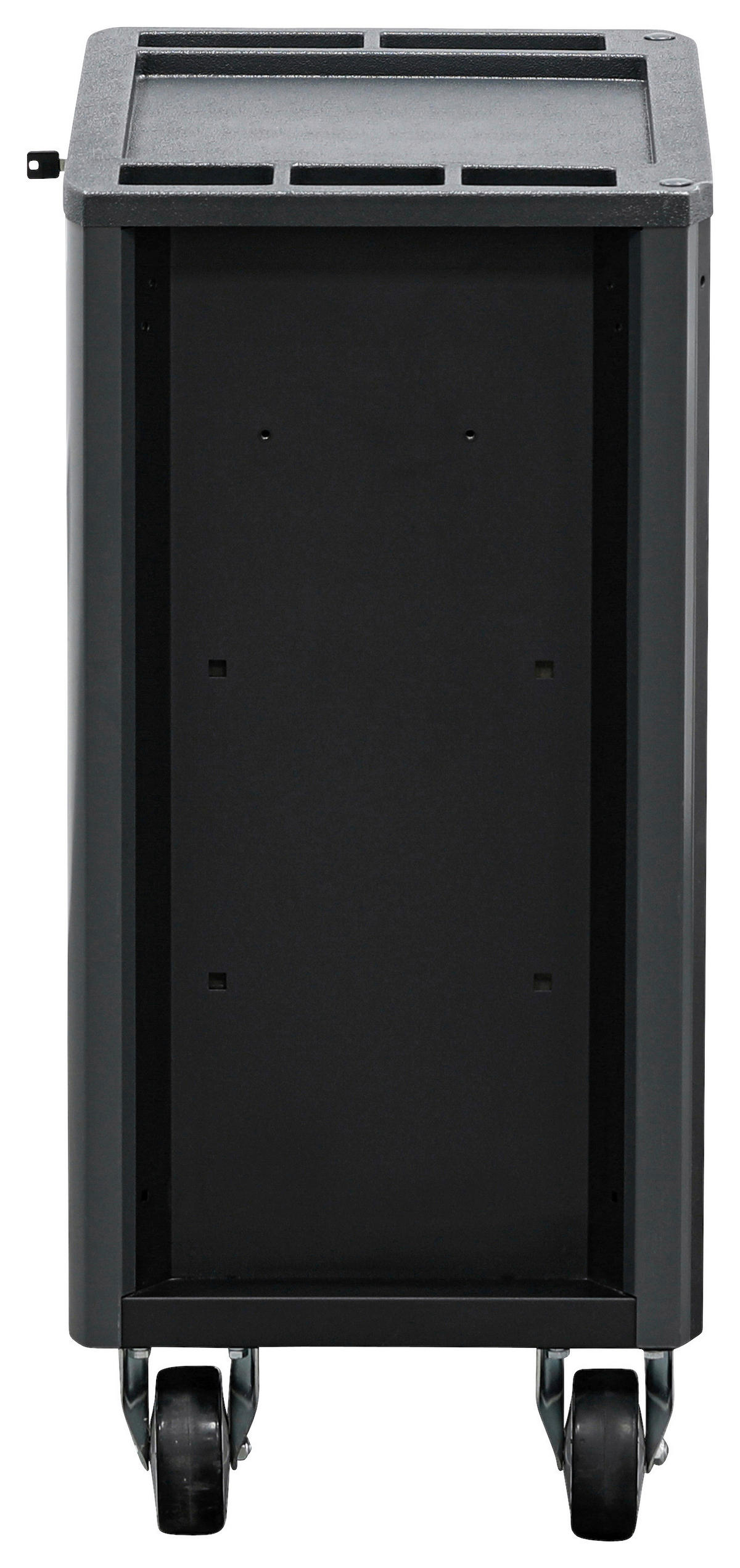 Werkstattwagen Leer  - Silberfarben/Schwarz, Basics (72,4/103,3/47cm)