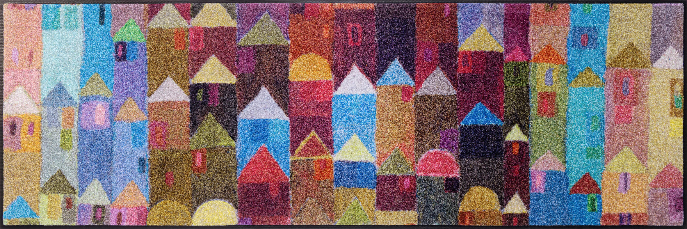 wash+dry Läufer Manhattan Mehrfarbig 60x180 cm