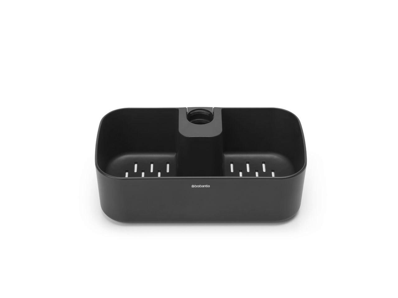 KORPA ZA TUŠ KABINU  plastika  - tamnosiva, Osnovno, plastika (13,3/7,5/24,4cm) - Brabantia