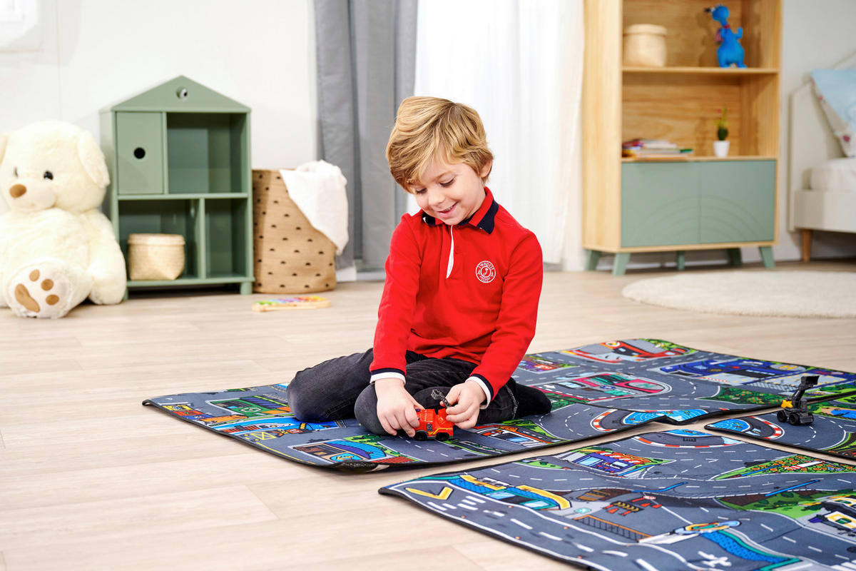 SPIELMATTE 70/80 cm  - Multicolor, Basics, Kunststoff (70/80cm) - Simba