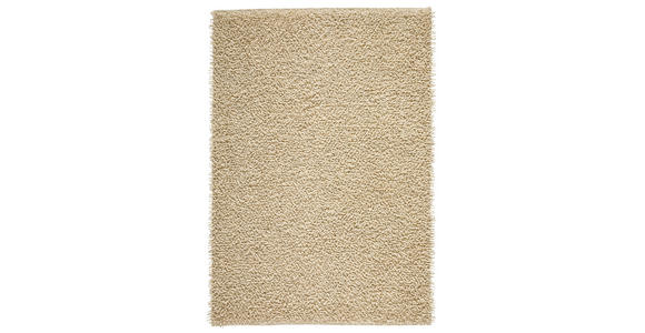 HANDWEBTEPPICH 130/190 cm Creme  - Creme, Basics, Textil (130/190cm) - Linea Natura