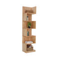 REGAL  50/211/39 cm Buchefarben  - Buchefarben, Natur, Holz (50/211/39cm) - Linea Natura