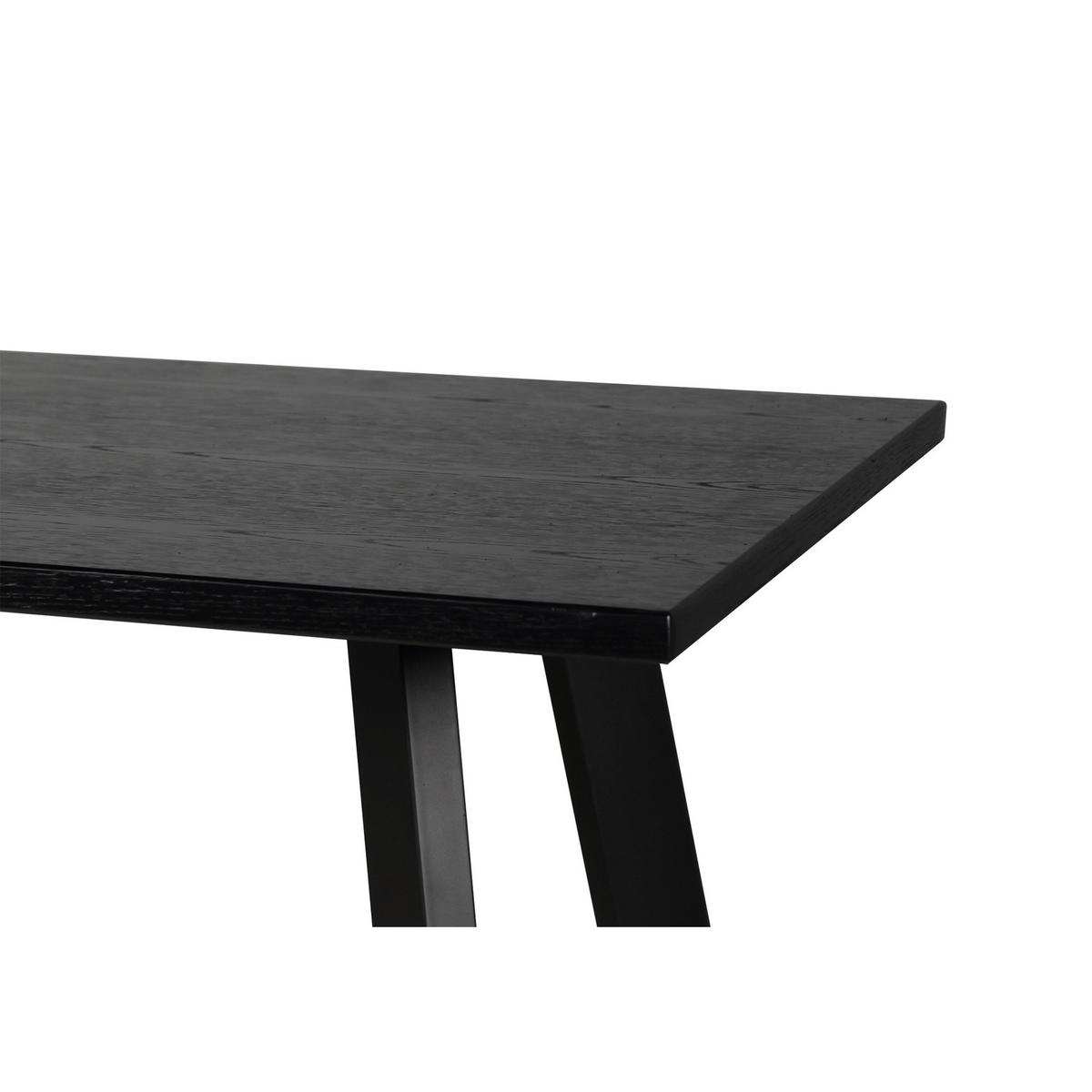 SOFFBORD i trä 130/65/45 cm  - svart, Modern, metall/trä (130/65/45cm) - Niels Andersson