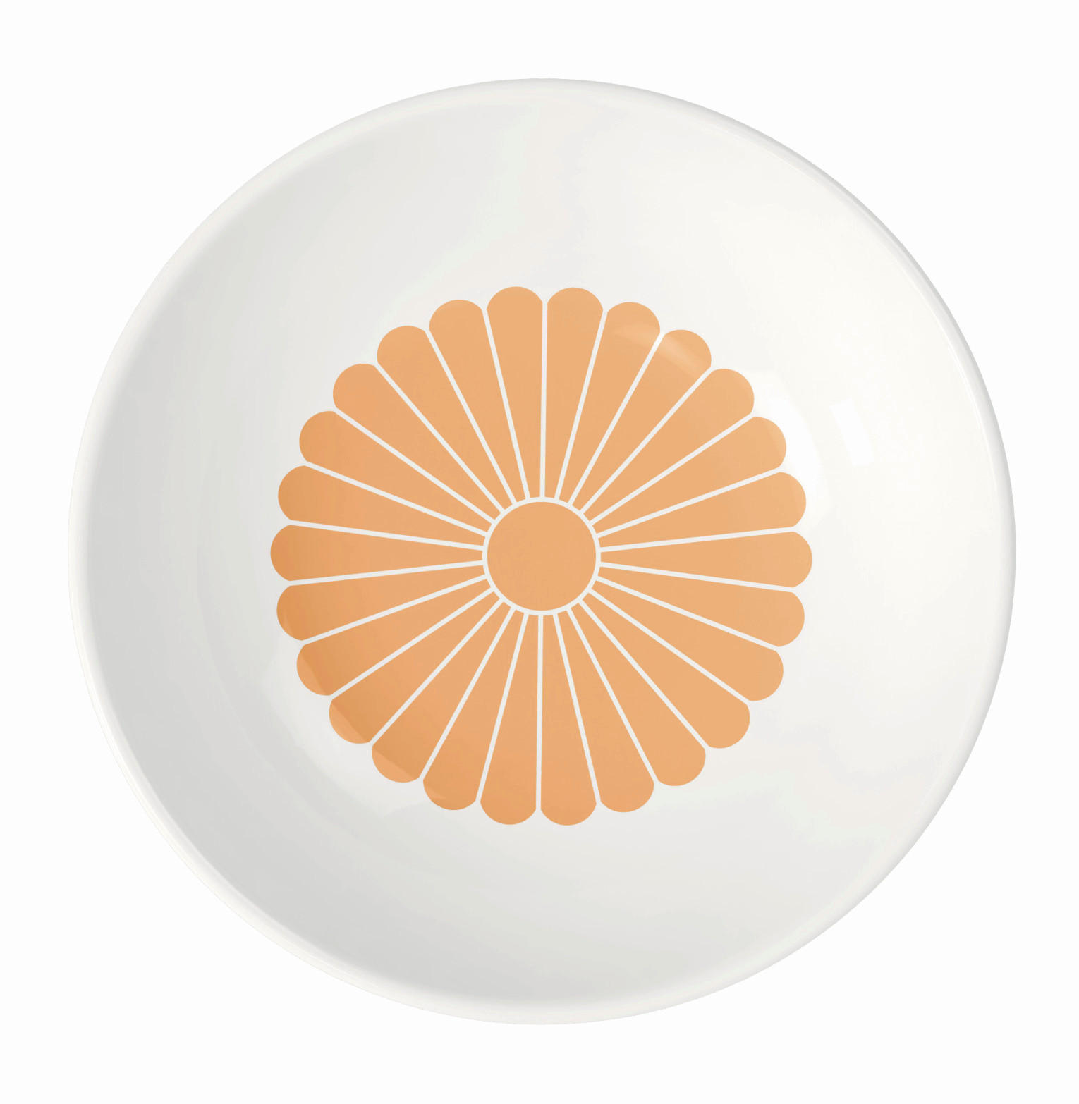 DESSERTSCHALE Fleur Soleil  - Dunkelgelb/Weiß, MODERN, Keramik (13/4cm) - Villeroy & Boch