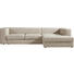 WOHNLANDSCHAFT Creme - Creme/Schwarz, Design, Kunststoff/Textil (304/194cm) - Dieter Knoll WOHNLANDSCHAFT Creme - Creme/Schwarz, Design, Kunststoff/Textil (304/194cm) - Dieter Knoll