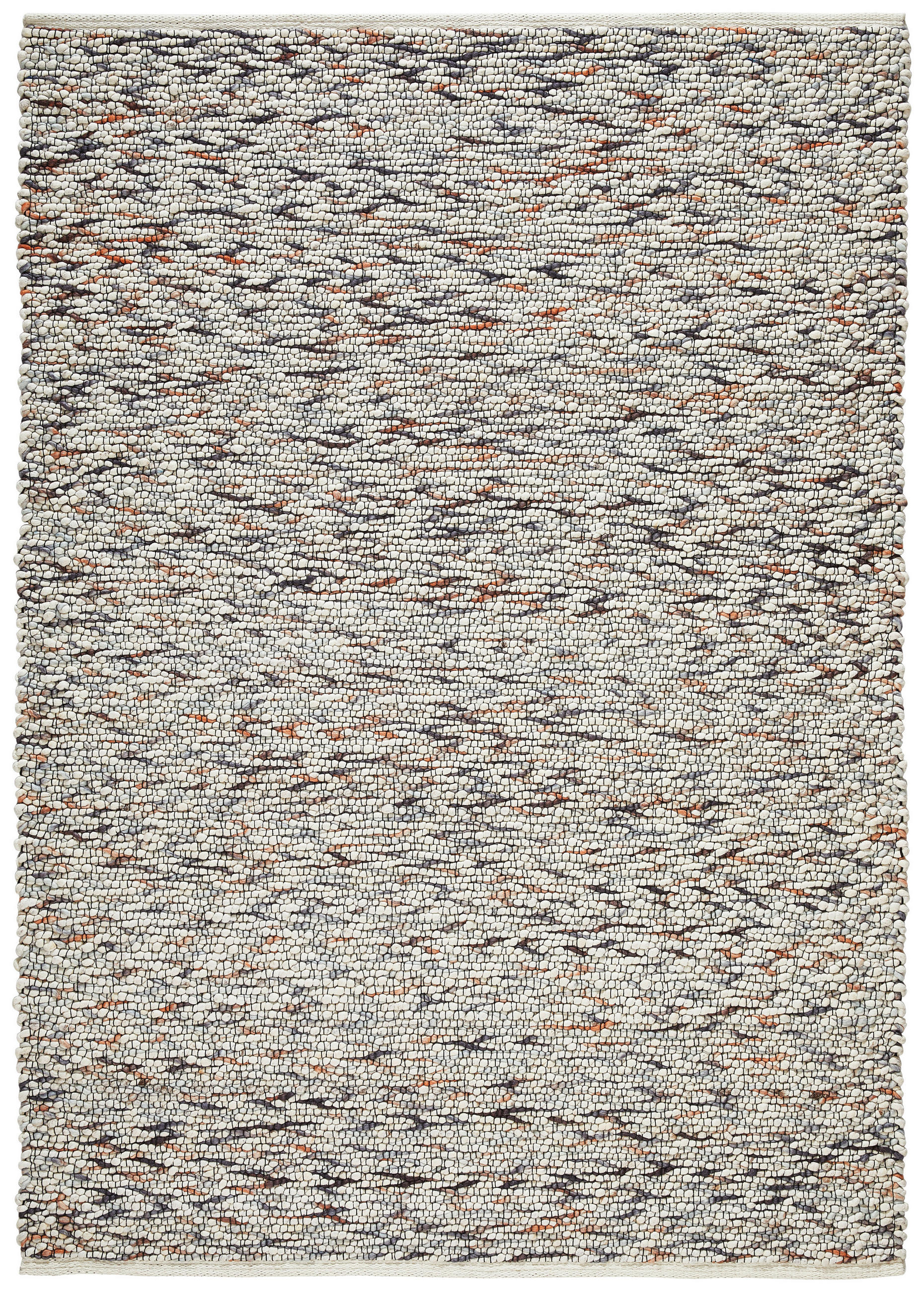 HANDWEBTEPPICH 160/230 cm Tessin Creme - Creme, Basics, Textil (160/230cm) - Linea Natura