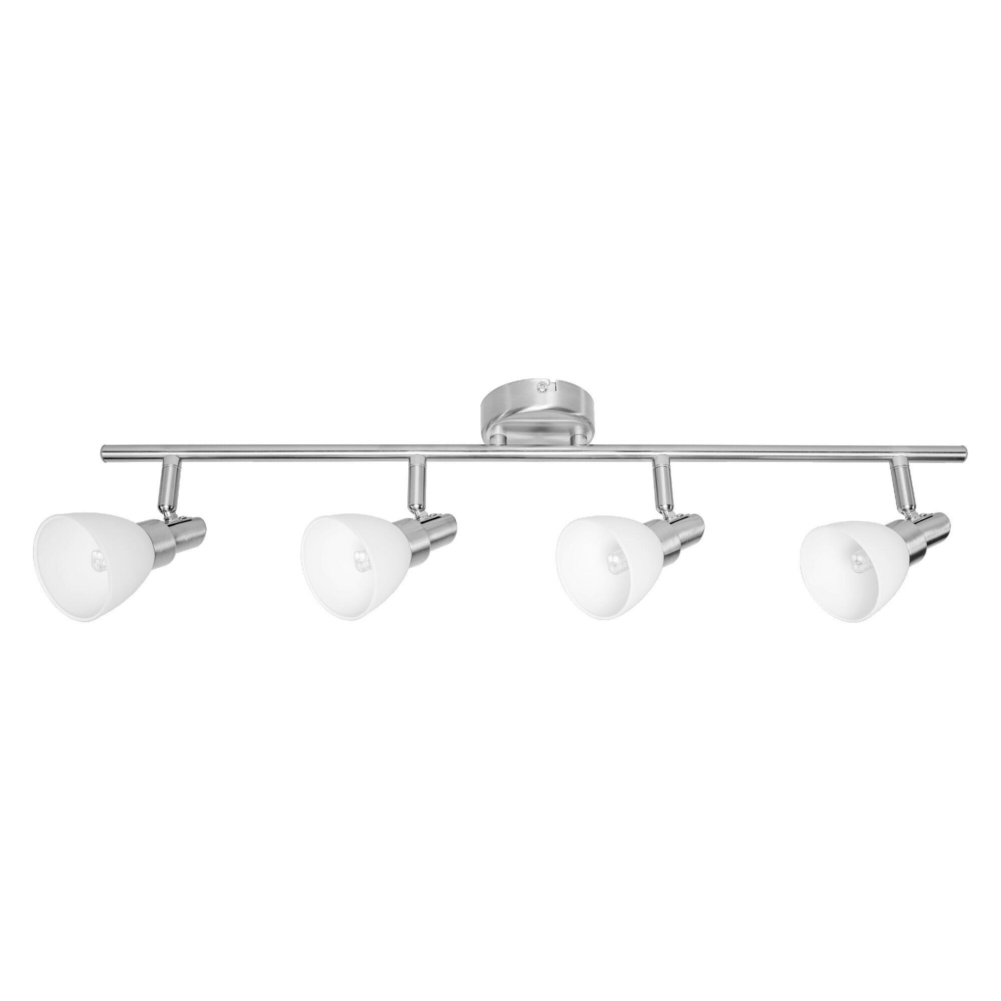 DECKENSTRAHLER 64,6/9/16,5 cm   - Silberfarben, Basics, Metall (64,6/9/16,5cm) - Ledvance