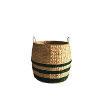 REGALKORB  - Naturfarben/Grün, Basics, Naturmaterialien/Metall (40/38cm) - Landscape