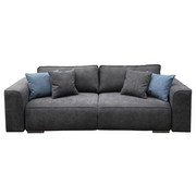 TROSJED SOFA - siva/boje nikla, Moderno, tekstil (100/255cm) - Hom`in