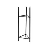 BLUMENSTÄNDER Metall  - Schwarz, Basics, Metall (23/60/23cm)