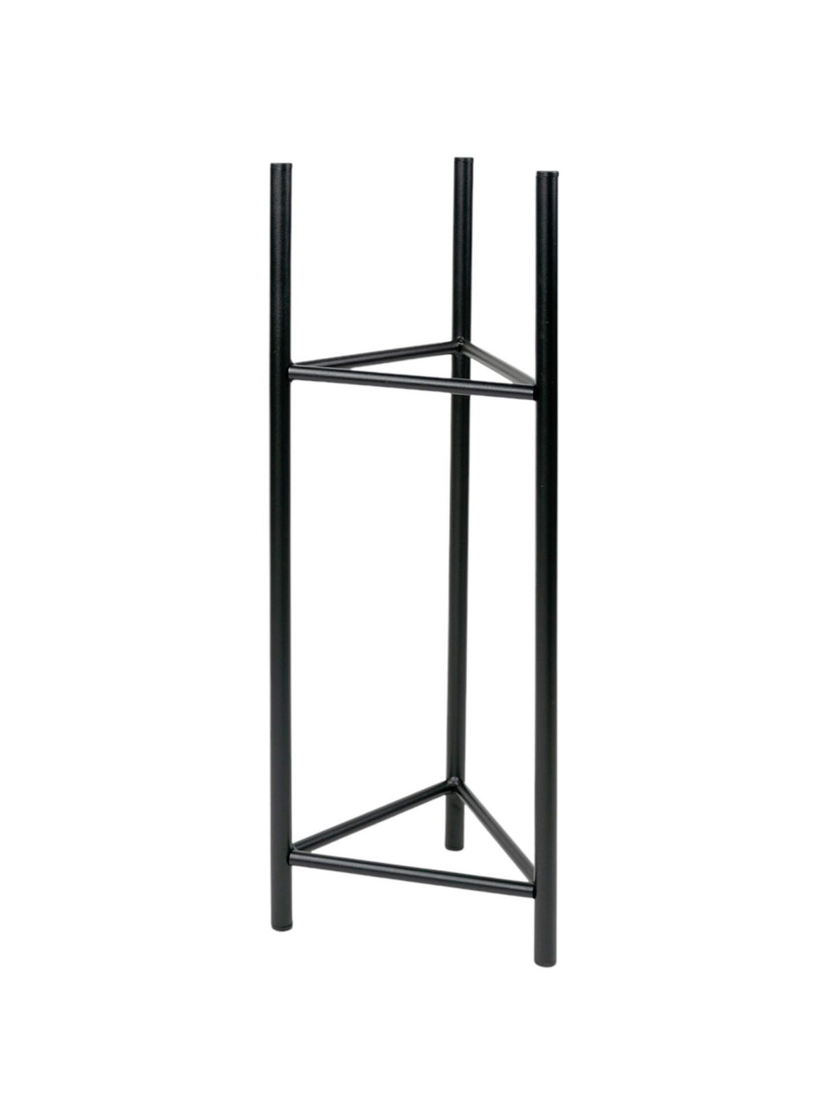 BLUMENSTÄNDER Metall  - Schwarz, Basics, Metall (23/60/23cm)