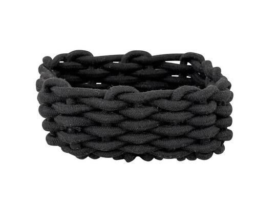 AUFBEWAHRUNGSKÖRBCHEN  - Schwarz, Konventionell, Textil (21,5/7,5/21,5cm) - Schöner Wohnen