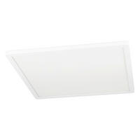 LED-DECKENLEUCHTE 42/42/2,5 cm    - Weiß, Design, Kunststoff (42/42/2,5cm)