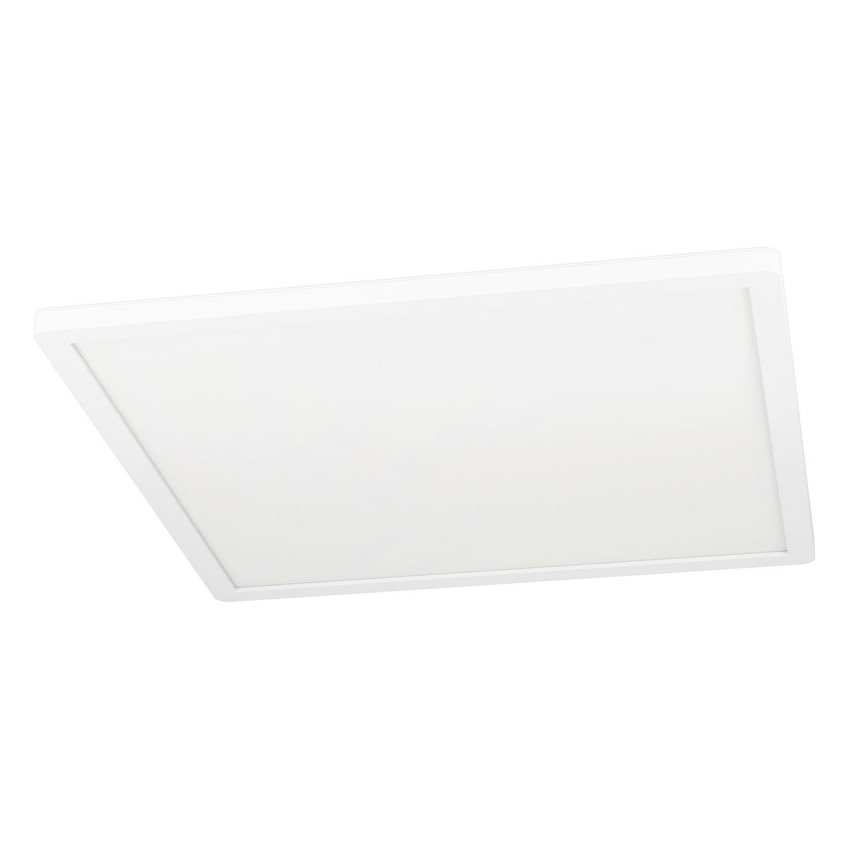 LED-DECKENLEUCHTE 42/42/2,5 cm    - Weiß, Design, Kunststoff (42/42/2,5cm)