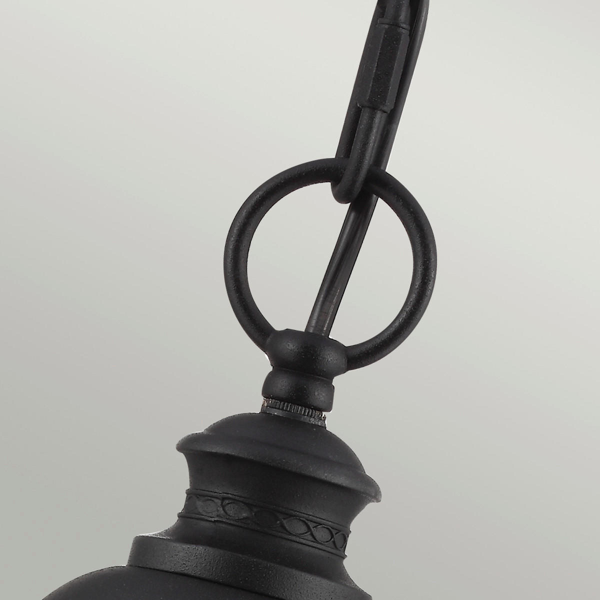 AUßENHÄNGELEUCHTE Elstead 26.7/68 cm   - Schwarz, Basics, Glas/Metall (26.7/68cm) - Elstead Lighting