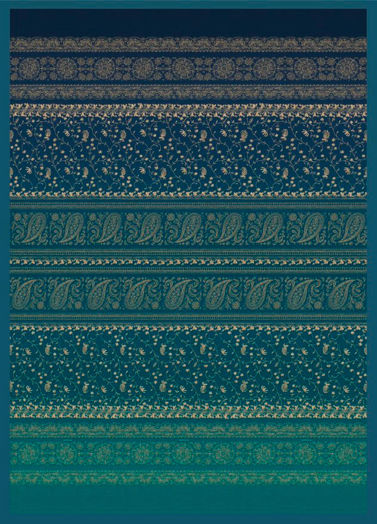 TANKA ODEJA 240/250 cm modra  - modra, Konvencionalno, tekstil (240/250cm) - Bassetti