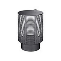 LATERNE - Dunkelgrau, Basics, Metall (26/37,5cm) - Blomus